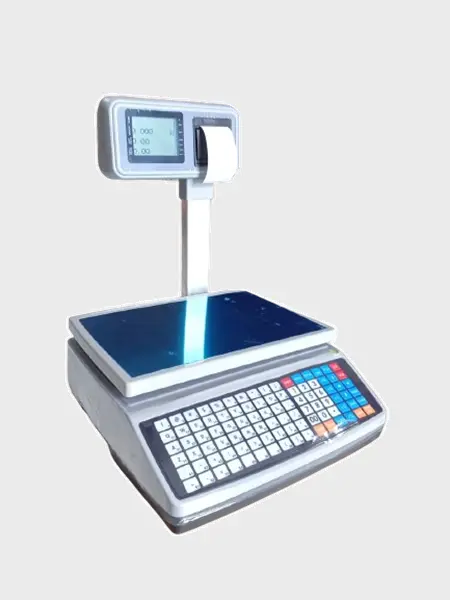 Weighing scale with billing machine